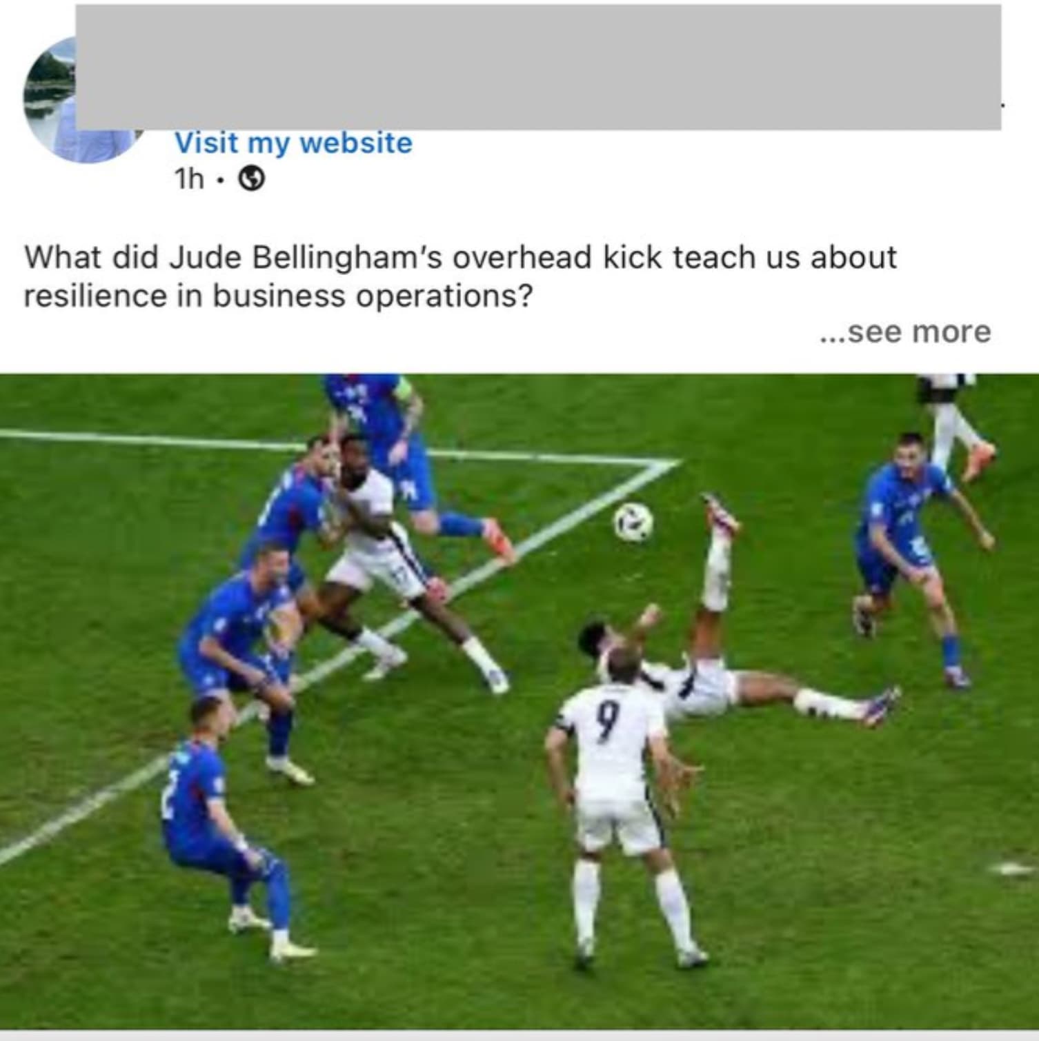 jude bellingham overhead kick linkedin - Visit my website 1h> What did Jude Bellingham's overhead kick teach us about resilience in business operations? ...see more 9